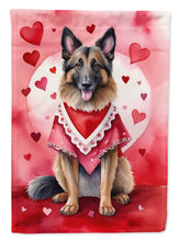 Load image into Gallery viewer, Belgian Tervuren My Valentine House Flag