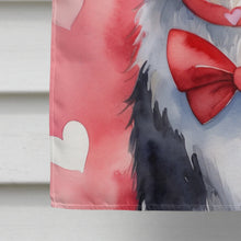 Load image into Gallery viewer, Border Collie My Valentine House Flag