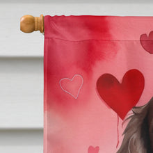 Load image into Gallery viewer, Boykin Spaniel My Valentine House Flag