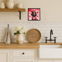 Load image into Gallery viewer, Boykin Spaniel My Valentine Framed Metal Print