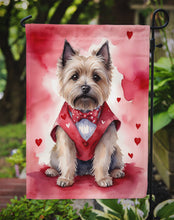 Load image into Gallery viewer, Cairn Terrier Valentine’s Day Garden Flag – Dog-Themed Heart Yard Decor