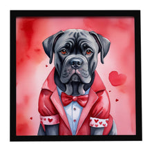 Load image into Gallery viewer, Cane Corso My Valentine Framed Metal Print