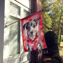 Load image into Gallery viewer, Catahoula My Valentine House Flag