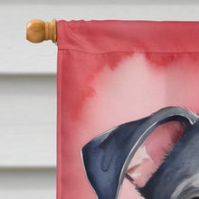 Load image into Gallery viewer, Catahoula My Valentine House Flag