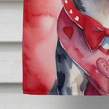 Load image into Gallery viewer, Catahoula My Valentine House Flag