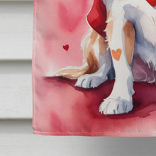Load image into Gallery viewer, Cavalier Spaniel My Valentine House Flag