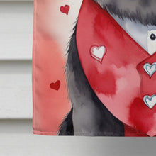 Load image into Gallery viewer, Chow Chow My Valentine House Flag