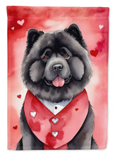 Load image into Gallery viewer, Chow Chow My Valentine House Flag