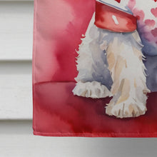 Load image into Gallery viewer, Cockapoo My Valentine House Flag