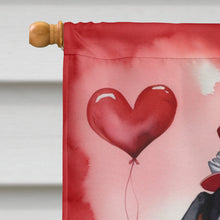 Load image into Gallery viewer, Dachshund My Valentine House Flag