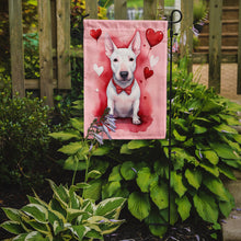 Load image into Gallery viewer, English Bull Terrier Valentine’s Day Garden Flag – Dog-Themed Heart Yard Decor