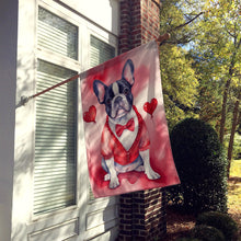 Load image into Gallery viewer, French Bulldog My Valentine House Flag
