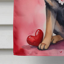Load image into Gallery viewer, German Shepherd My Valentine House Flag