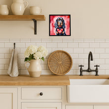 Load image into Gallery viewer, Gordon Setter My Valentine Framed Metal Print