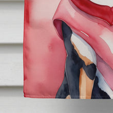 Load image into Gallery viewer, Greater Swiss Mountain Dog My Valentine House Flag