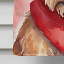 Load image into Gallery viewer, Irish Terrier My Valentine House Flag