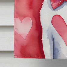 Load image into Gallery viewer, Jack Russell Terrier My Valentine House Flag