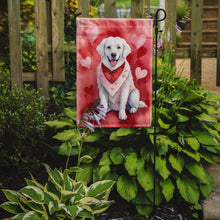 Load image into Gallery viewer, Kuvasz Valentine’s Day Garden Flag – Dog-Themed Heart Yard Decor