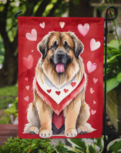 Load image into Gallery viewer, Leonberger Valentine’s Day Garden Flag – Dog-Themed Heart Yard Decor