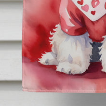Load image into Gallery viewer, Maltipoo My Valentine House Flag