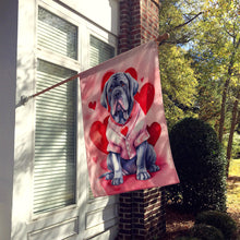 Load image into Gallery viewer, Neapolitan Mastiff My Valentine House Flag