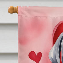 Load image into Gallery viewer, Neapolitan Mastiff My Valentine House Flag