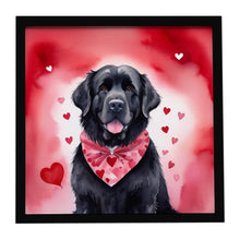 Load image into Gallery viewer, Newfoundland My Valentine Framed Metal Print