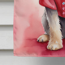 Load image into Gallery viewer, Otterhound My Valentine House Flag