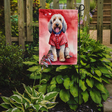 Load image into Gallery viewer, Otterhound Valentine’s Day Garden Flag – Dog-Themed Heart Yard Decor