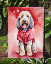 Load image into Gallery viewer, Otterhound Valentine’s Day Garden Flag – Dog-Themed Heart Yard Decor
