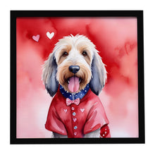 Load image into Gallery viewer, Otterhound My Valentine Framed Metal Print