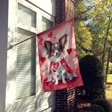 Load image into Gallery viewer, Papillon My Valentine House Flag