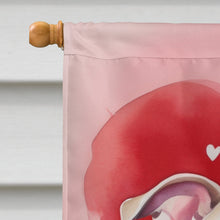 Load image into Gallery viewer, Pit Bull Terrier My Valentine House Flag