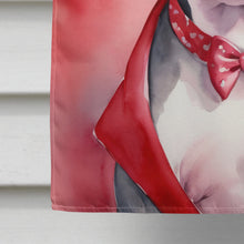 Load image into Gallery viewer, Pit Bull Terrier My Valentine House Flag