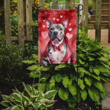 Load image into Gallery viewer, Pit Bull Terrier Valentine’s Day Garden Flag – Dog-Themed Heart Yard Decor