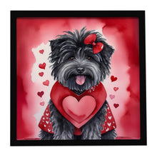 Load image into Gallery viewer, Puli My Valentine Framed Metal Print