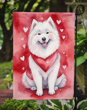 Load image into Gallery viewer, Samoyed Valentine’s Day Garden Flag – Dog-Themed Heart Yard Decor