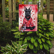 Load image into Gallery viewer, Scottish Terrier Valentine’s Day Garden Flag – Dog-Themed Heart Yard Decor