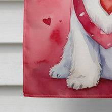 Load image into Gallery viewer, Sealyham Terrier My Valentine House Flag