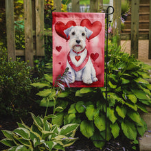 Load image into Gallery viewer, Sealyham Terrier Valentine’s Day Garden Flag – Dog-Themed Heart Yard Decor