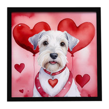Load image into Gallery viewer, Sealyham Terrier My Valentine Framed Metal Print