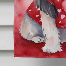 Load image into Gallery viewer, Shih Tzu My Valentine House Flag