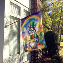 Load image into Gallery viewer, Alaskan Klee Kai St Patrick's Day House Flag