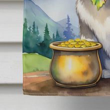 Load image into Gallery viewer, Alaskan Malamute St Patrick's Day House Flag