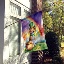 Load image into Gallery viewer, American Foxhound St Patrick's Day House Flag