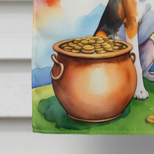 Load image into Gallery viewer, American Foxhound St Patrick's Day House Flag