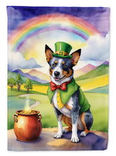 Load image into Gallery viewer, Australian Cattle Dog St Patrick's Day House Flag