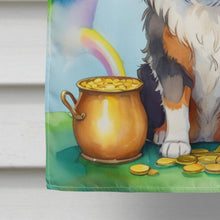 Load image into Gallery viewer, Australian Shepherd St Patrick's Day House Flag