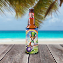 Load image into Gallery viewer, Basenji St Patrick's Day Slim Can Huggers – Fun, Functional Drink Coolers for Every Occasion
