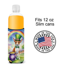 Load image into Gallery viewer, Basenji St Patrick's Day Slim Can Huggers – Fun, Functional Drink Coolers for Every Occasion